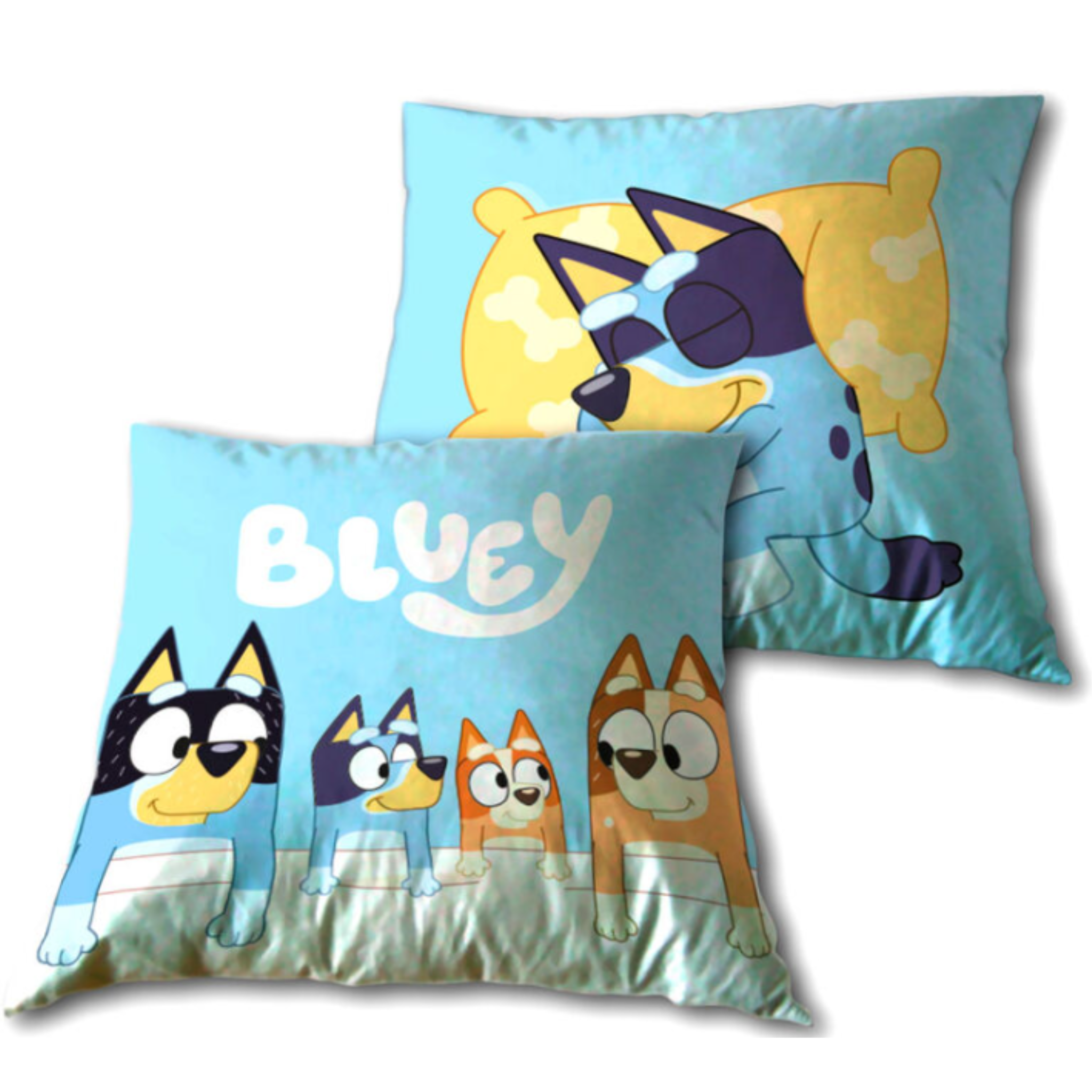 Cojín Bluey familia