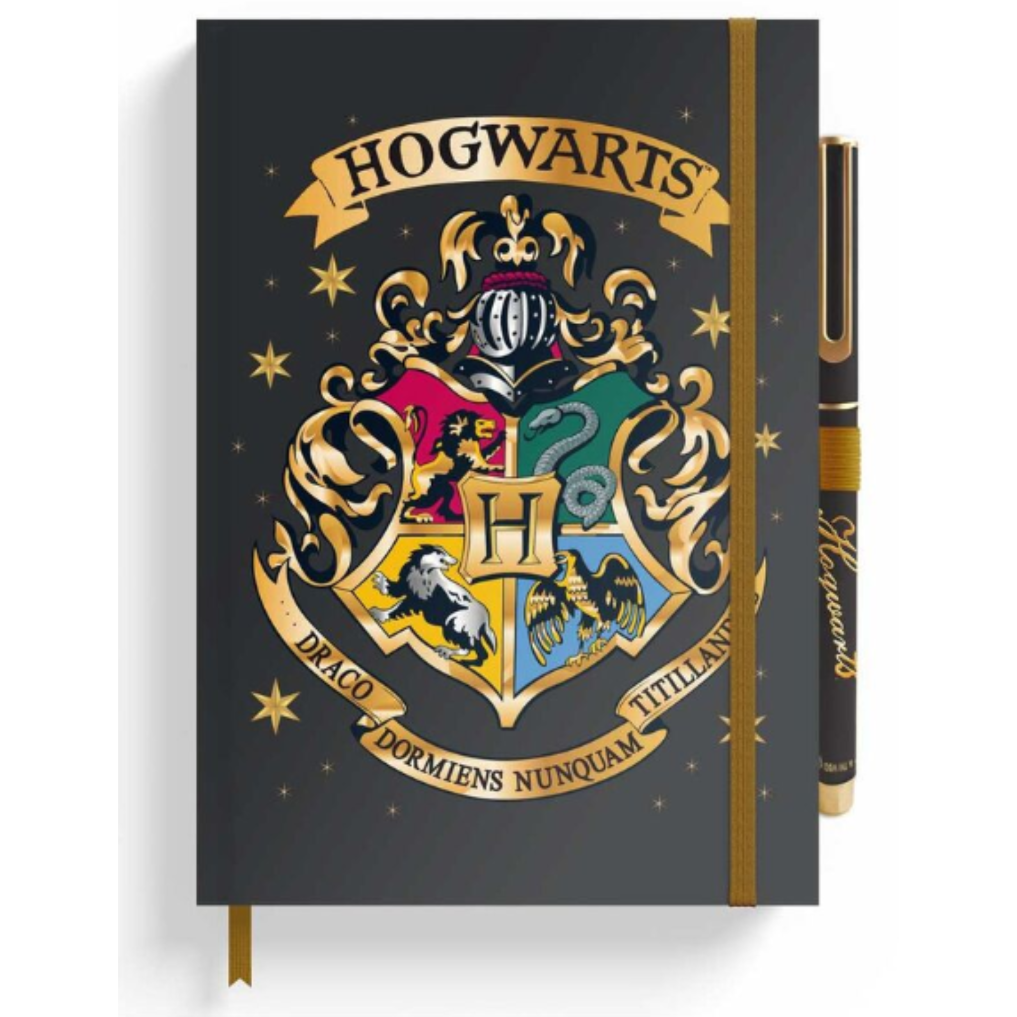 Cuaderno A5 premium + bolígrafo Hogwarts Harry Potter