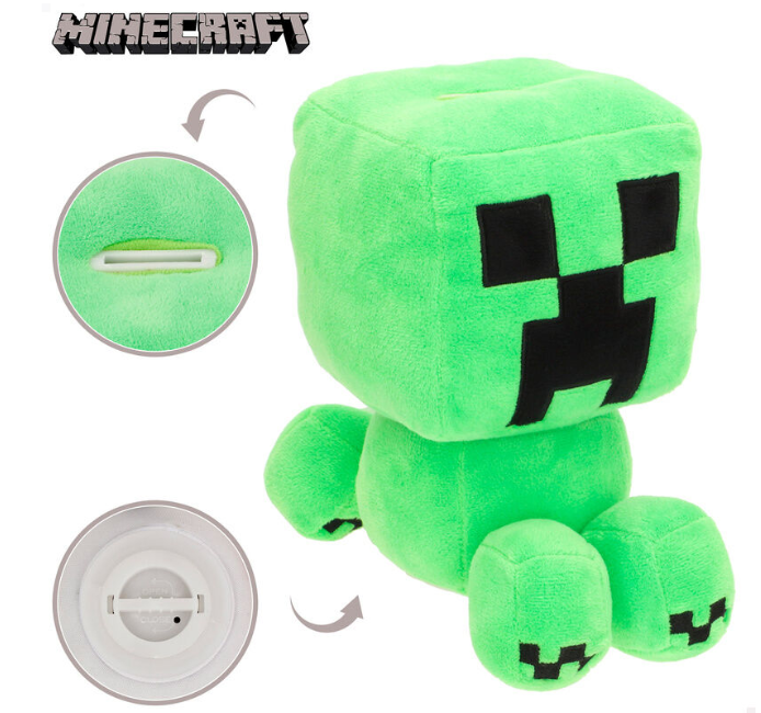 Hucha peluche Minecraft 20cm