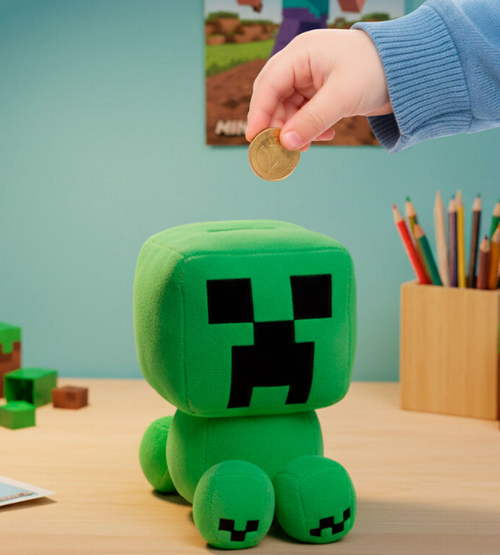 Hucha peluche Minecraft 20cm