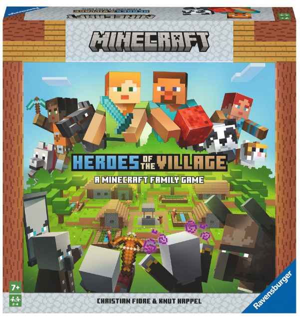 Juego de mesa Heroes of the Village Minecraft