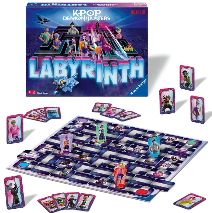 Juego de Mesa Labyrinth K-Pop Demon Hunters