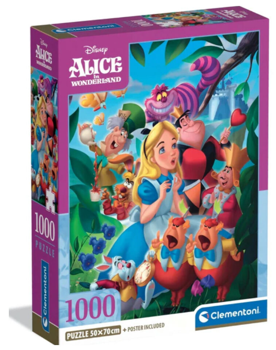 Puzzle Alicia en el Pais de las Maravillas Disney 1000pzs