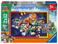 Puzzle Dino Movie Patrulla Canina Paw Patrol 2x12pzs