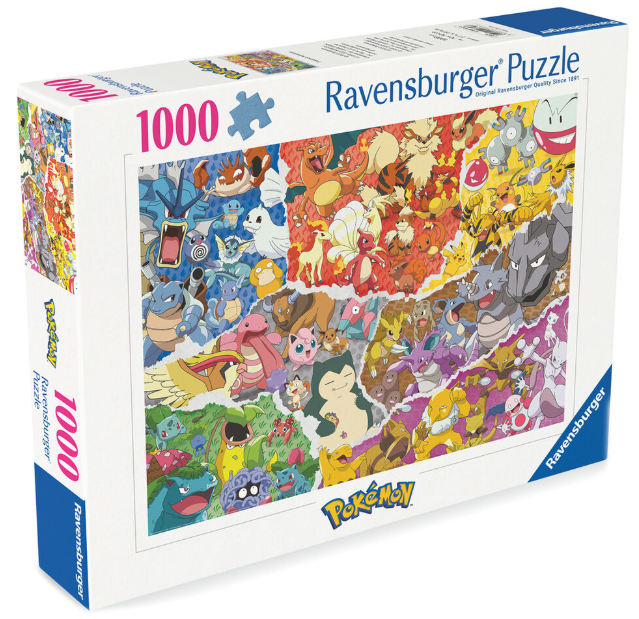 Puzzle Pokemon 1000pzs