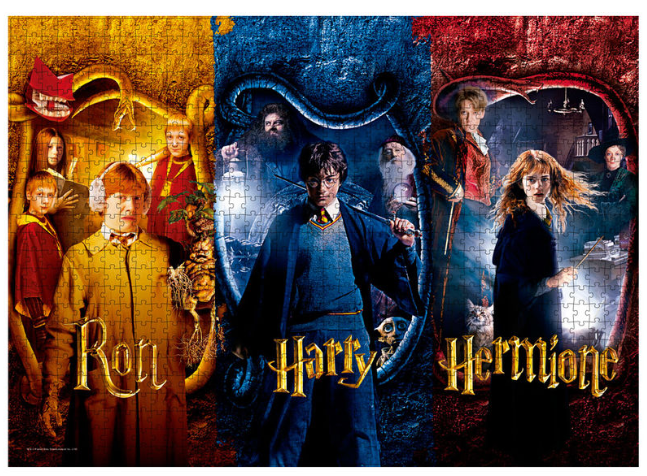 Puzzle Ron, Harry y Hermione Harry Potter 1000pzs