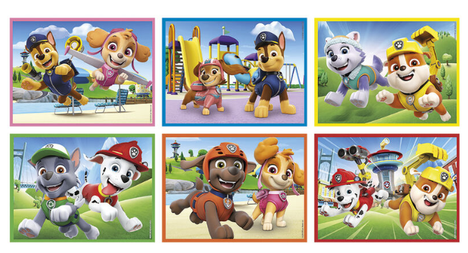 Puzzle cubo Patrulla Canina Paw Patrol 12pzs