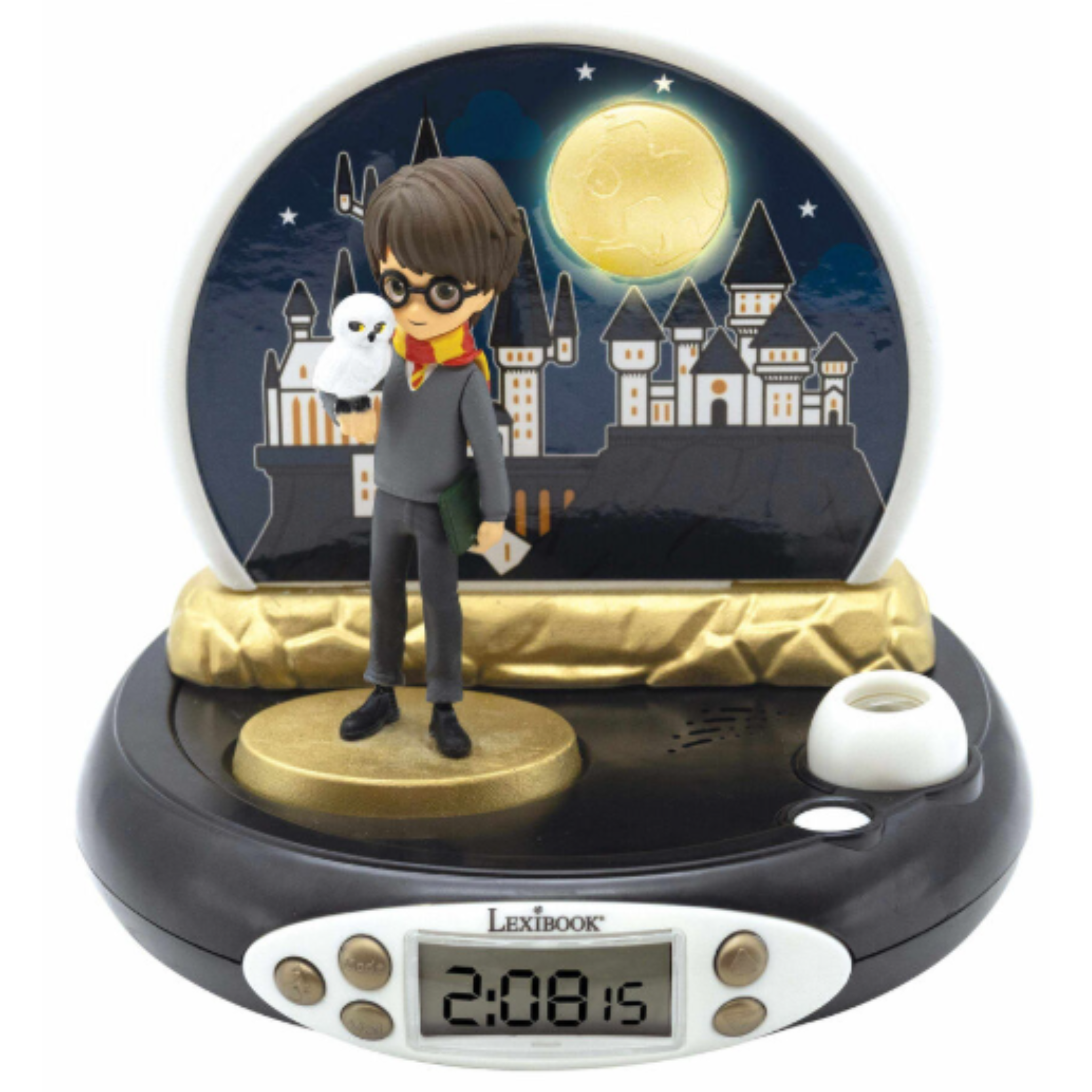 Reloj Despertador Proyector 3D Harry Potter