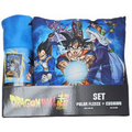 Set manta polar + cojín Dragon Ball Super